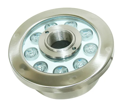 IP68 27W LED RGB fountain light pool rgb underwater DS-10-36-27W-RGB 9*3W 3in1 12V DC | Лампы и освещение
