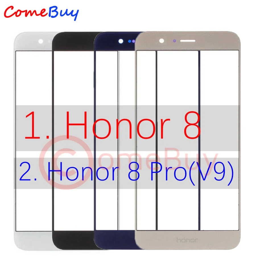 Передняя внешняя стеклянная линза для Huawei Honor 8 сенсорная панель Pro переднее