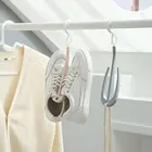 Необычная полка для обуви Детская подставка для обуви из подвесная полка для просушки обуви сушильная стойка Организатор Вешалка Для Одежды Органайзер для экономии места R