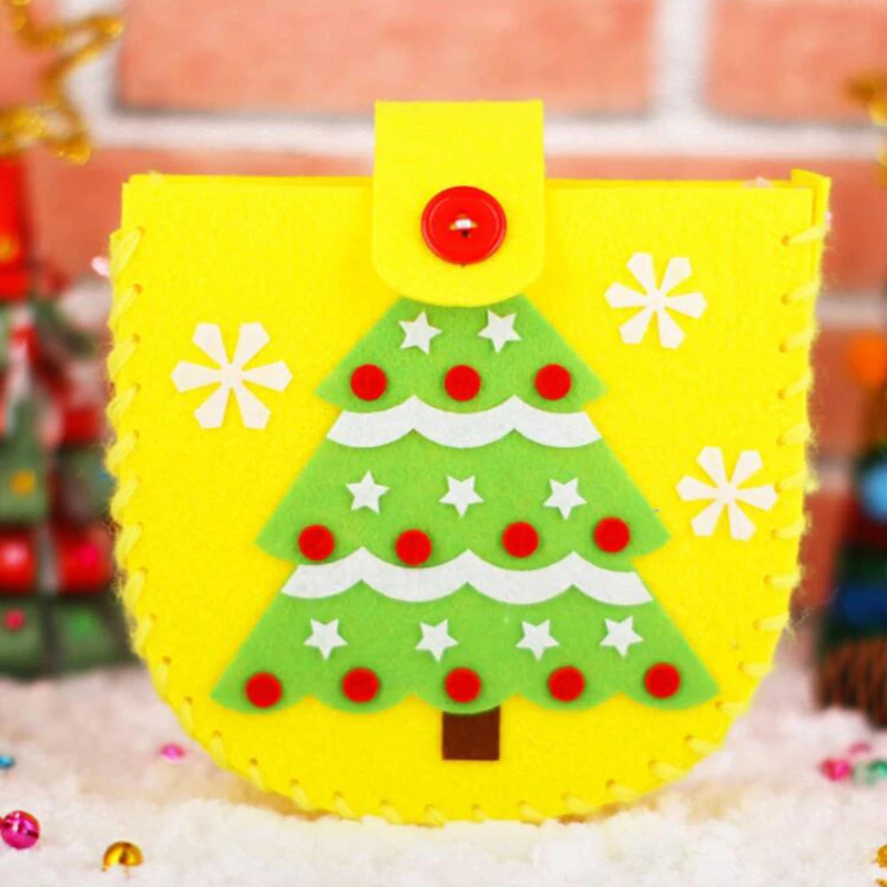 

Cute Cartoon DIY Craft Toy Christmas Crafts Children Educational Toy For Children Girl / Boy Christmas Toys Gift For Child