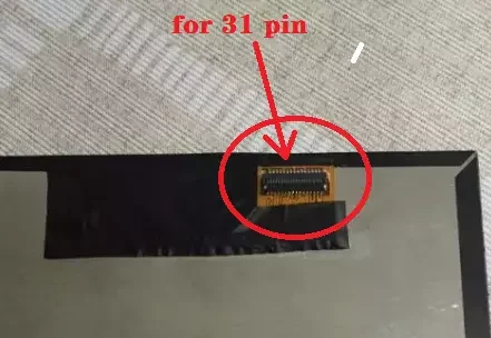 Оригинальный новый 8 дюймов ЖК-дисплей для 31 pin (1280*800) 100% используют хорошего Dexp Ursus