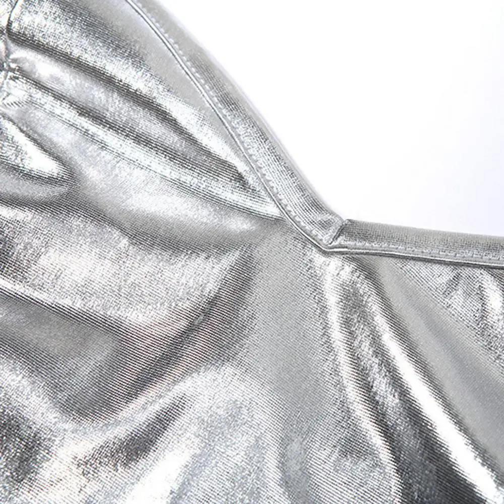 Сексуальный жилет для женщин сплошной цвет кожаный ремешок камзол женские Майки