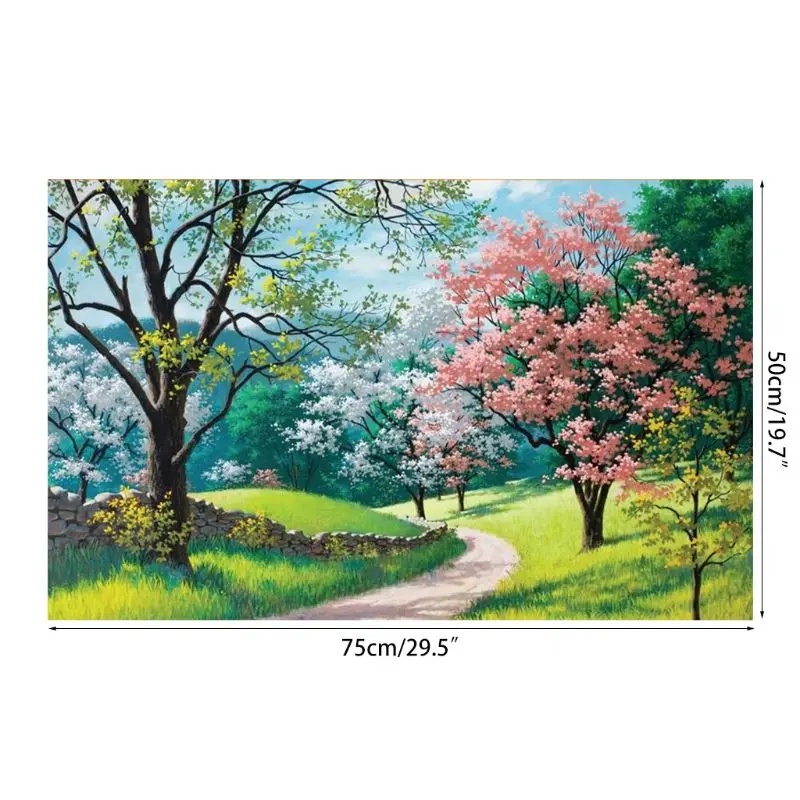 

Park Paper Puzzle 1000 Pieces,Puzzles for Adults & Kid's Challenge Jigsaw Puzzle Landscape,Educational Landscape Puzzles Game Pl