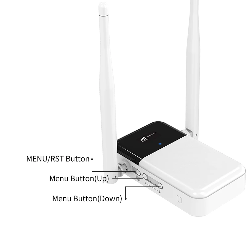 TOTOLINK EX1200L Wi Fi ретранслятор AC1200M двухдиапазонный удлинитель с Lan Порты и разъёмы
