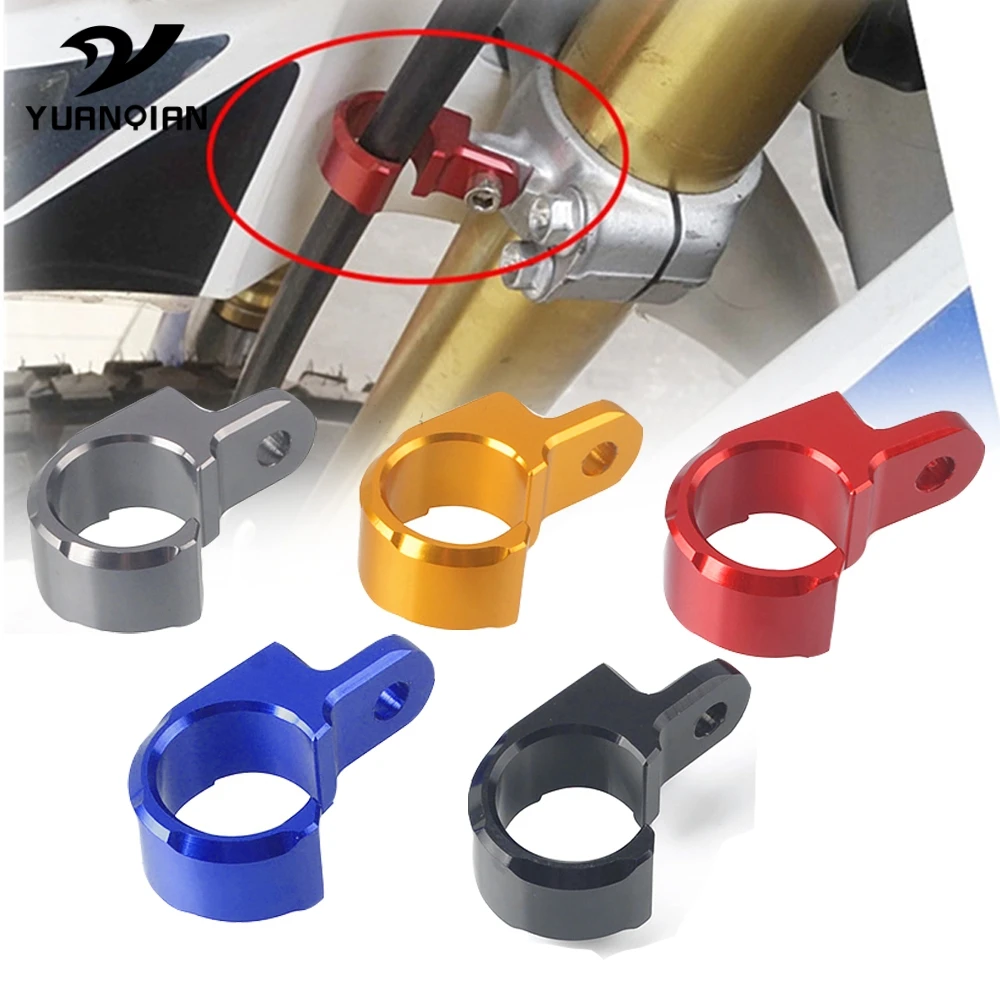 

For Honda CRF250L CRF250M 2012 2013 2014 2015 CRF250 L/M Motorcycle Front Brake Caliper Bracket Hose Tube Line Clamps Wire Clip