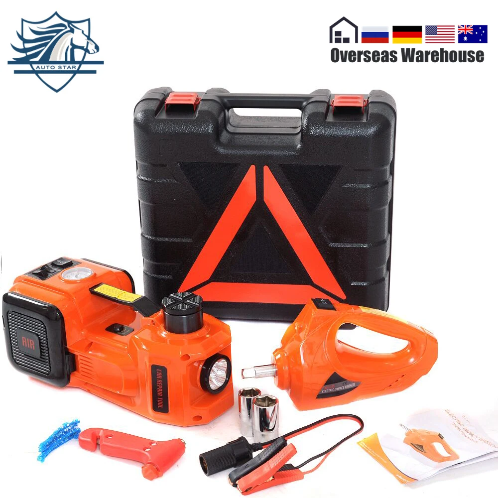 Электрический гидравлический домкрат для подъема шин 5 тонн| |