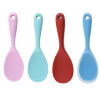 nonstick silicone rice spoon high temperature resistance rice spatula with long handle cooking tools