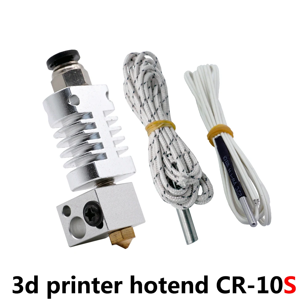 

Внешняя совместимость, детали для 3D принтера, замена CR8/CR10 E3D V6 Bowden Extruder 1,75/0,4 Nozzle 12V/24V 50W