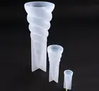 3D силиконовая форма в виде рога единорога, эпоксидная смола, стандартная форма для торта, сделай сам, форма для шоколада, выпечки, посуды, украшения для торта, пластырь