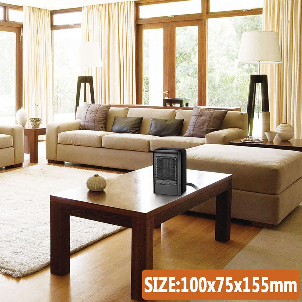 Портативная Керамическая Мини безопасный нагреватель 500 Вт электрический