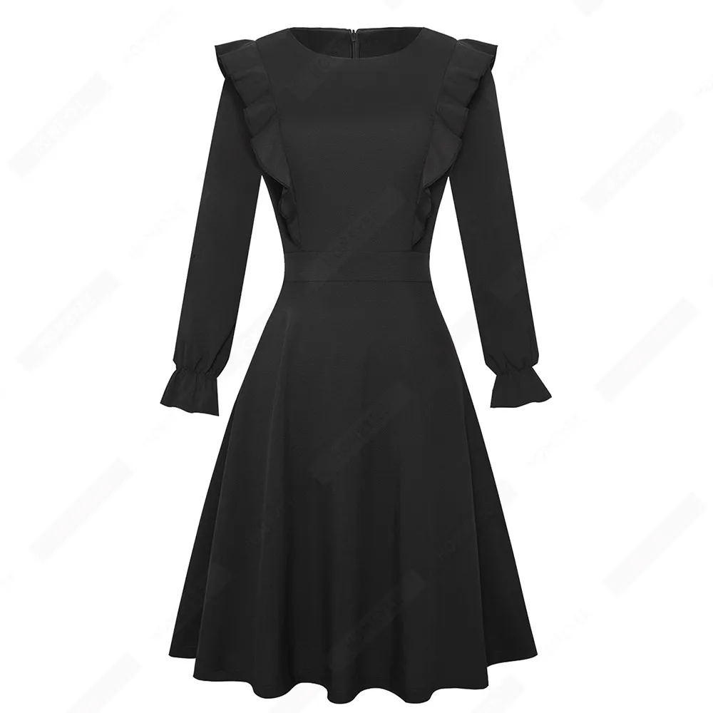 Женские повседневные качели в стиле ретро для вечерние Классические однотонные