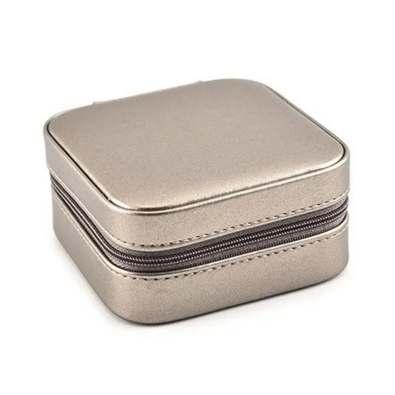 

Jewelry Organizer Portable Travel Jewellery Case Necklace Earrings Rings Box
