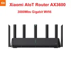 Маршрутизатор Xiaomi AIoT AX3600 Gigabit WiFi 6 2976 Мбитс 6 антеннами 512 Мб OFDMA MU-MIMO 2,4G 5G 6 Core беспроводной маршрутизатор WiFi ретранслятор