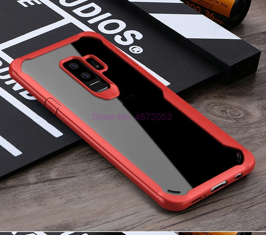 Противоударный чехол для Samsung Galaxy S9 S8 Plus Note 8 9 прозрачный A8 A6 200 армированный 2018 шт.