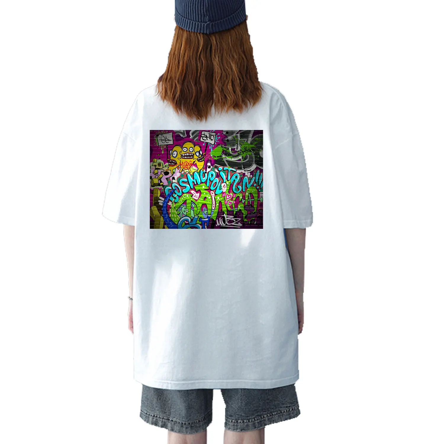 Цветные граффити с алфавитом на одежде аппликация Декор теплопередача ПВХ патч