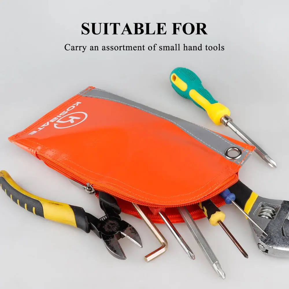 

2020 New Gift 2pcs multifunctional tool bag waterproof repair hardware tool PVC bag storage bag