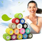 Лента эластичная, 4,5 м, эластичная, Спортивная, безопасная, дышащая