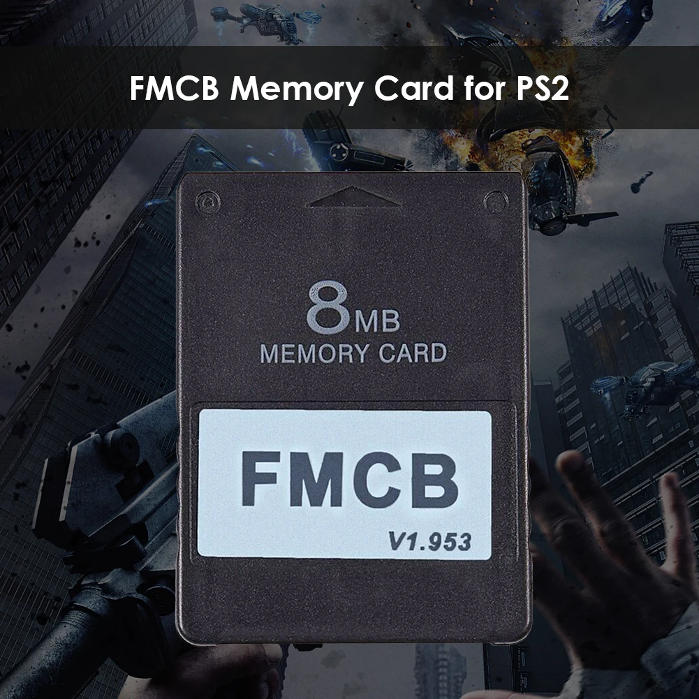 Карта памяти Fmcb v1.953 для Ps2 Playstation 2 Бесплатная карта Mcboot 8 Мб 16 32 64 Opl MC программы