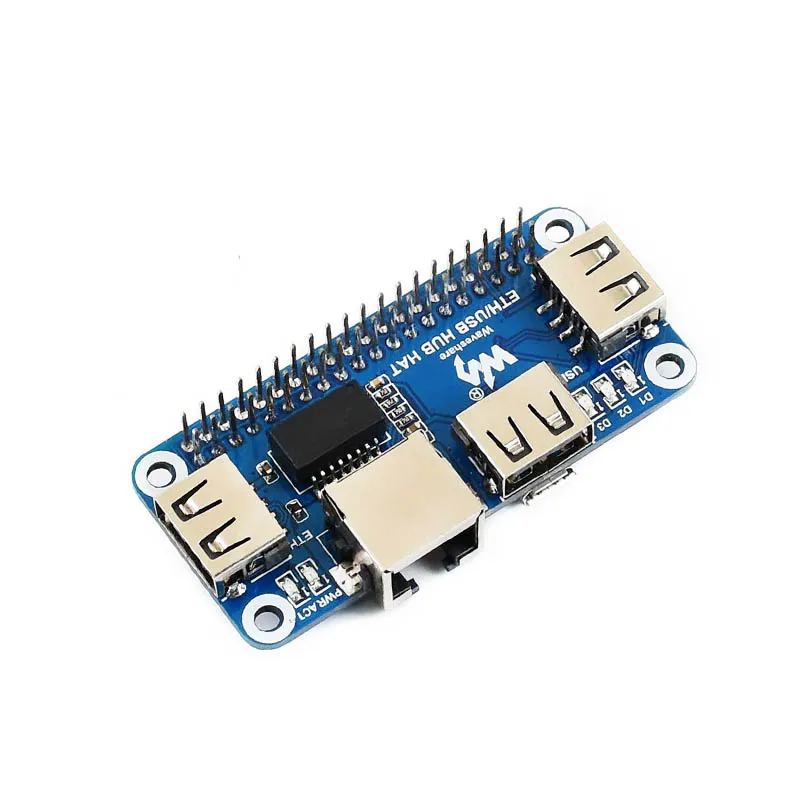 Разветвитель Raspberry Pi 4B/Zero W USB для Ethernet RJ45|Аксессуары демонстрационных стендов| |