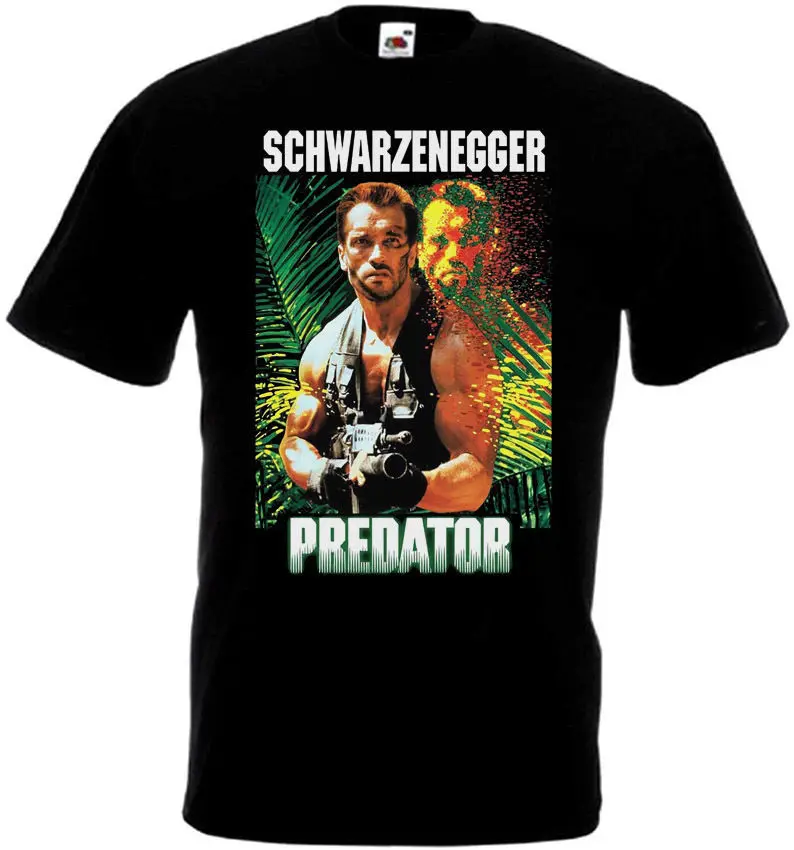 

Predator V1 T-shirt Black Poster All Sizes S-3XL Summer Tops Tees T Shirt Top Tee Print Tees Short Sleeve O-Neck