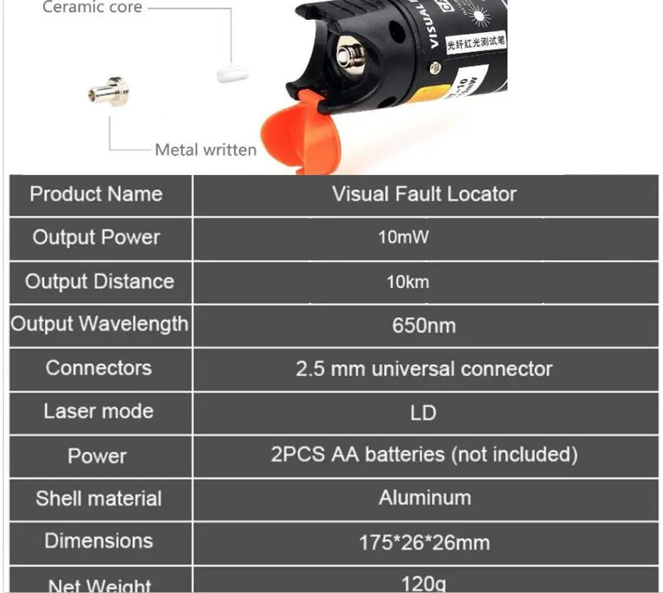 Локатор Otdr FTTH Набор инструментов для оптического волокна Кливер плоскогубцы Fc 6s