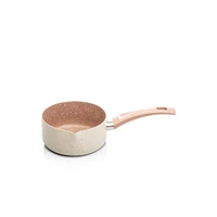 cream color 14 cm granite creamer coffee pot