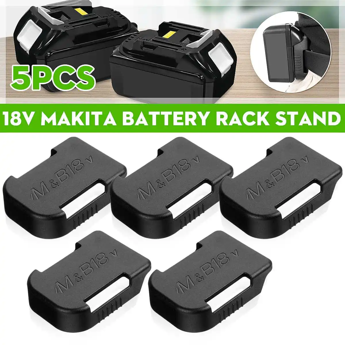

Держатели для батарей Bosch BAT622, MAK BL1860B, 5 шт.
