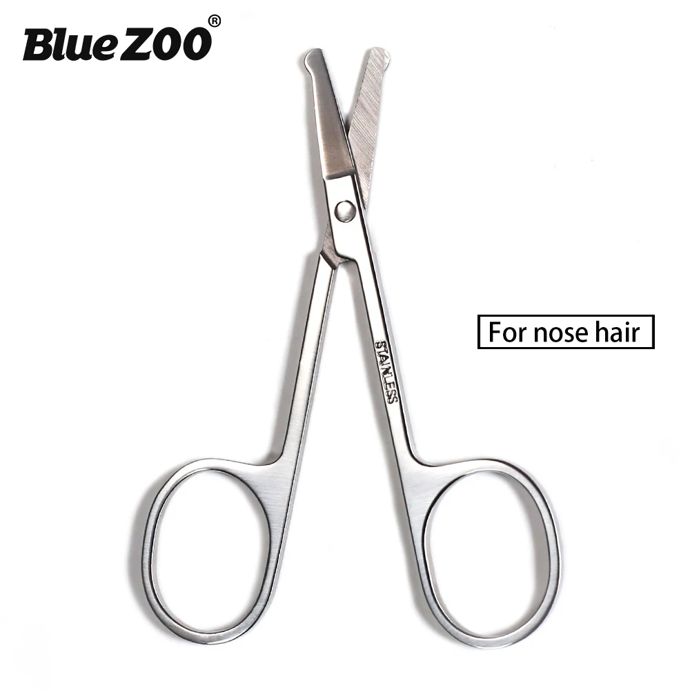 for nose hair 1 шт., 6 дюймов, филировочные ножницы для стрижки волос, Профессиональные парикмахерские инструменты для укладки волос, горячая распродажа - Цвет: for nose hair