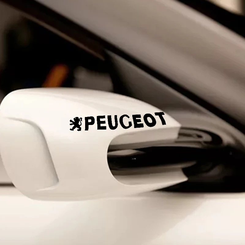 4 шт. высококачественные декоративные наклейки на автомобильные ручки для Peugeot 308