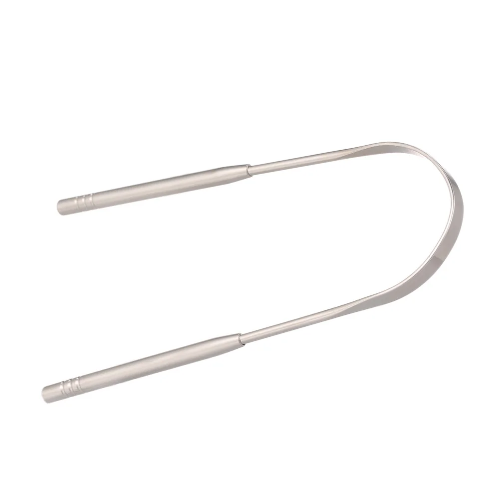 Скребок для чистки языка из нержавеющей стали щетка набор ухода за полостью рта