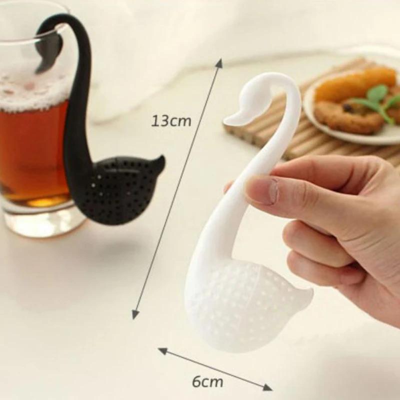 

Creative Swan Tea Infuser Strainers Teaware Tea Infuser Kitchen Tools