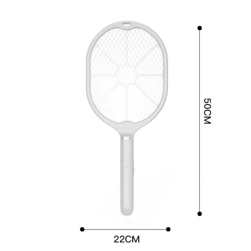 2200V Электрический usb зарядник для насекомых ракетки мухобойка Zapper Перезаряжаемые