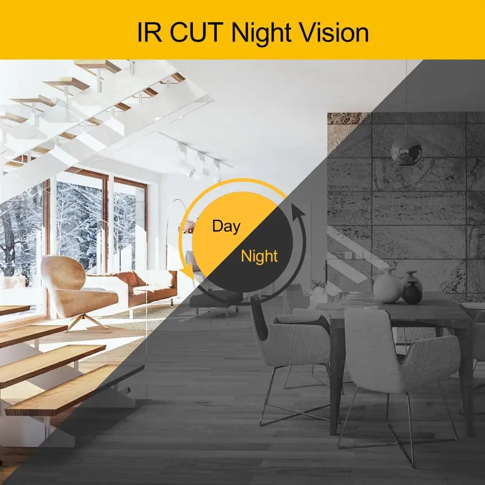 Камера видеонаблюдения H.265 водонепроницаемая домашняя камера безопасности POE 1080p