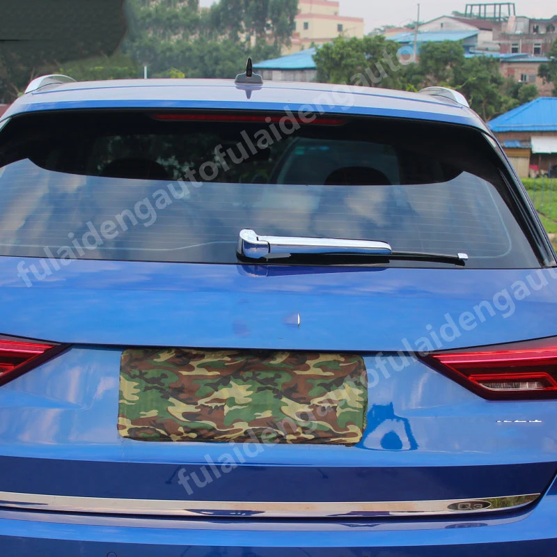 3 шт. для Audi Q3 (F3) 2019 2020 ABS хромированный чехол заднего багажника стеклоочистителя