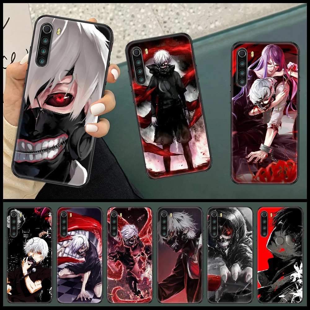 

Tokyo Ghoul Phone case For Xiaomi Redmi Note 7 7A 8 8T 9 9A 9S 10 K30 Pro Ultra black tpu funda fashion cell cover pretty back