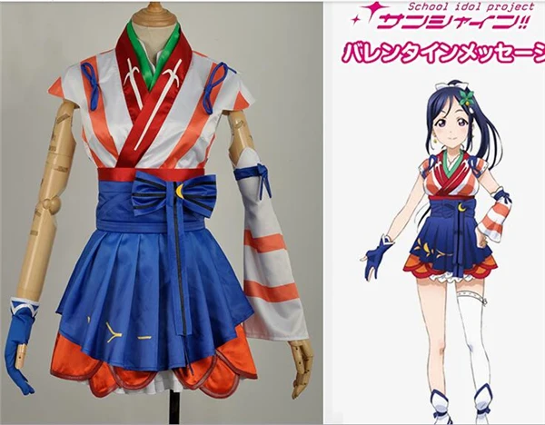 Кимоно для косплея Aqours кимоно из аниме Love Live Sunshine мацура кэнан Mijuku |