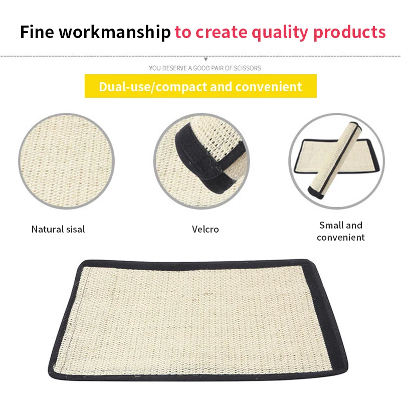 Домашний Тип кошка царапин защита коврик игрушка из сизаля кошки Когтеточка для