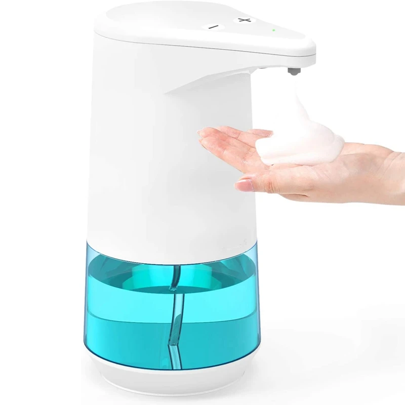 

Автоматический дозатор пенного мыла, Бесконтактный дозатор пенного мыла для ванной, 12 унций/350 мл, работает от батареек