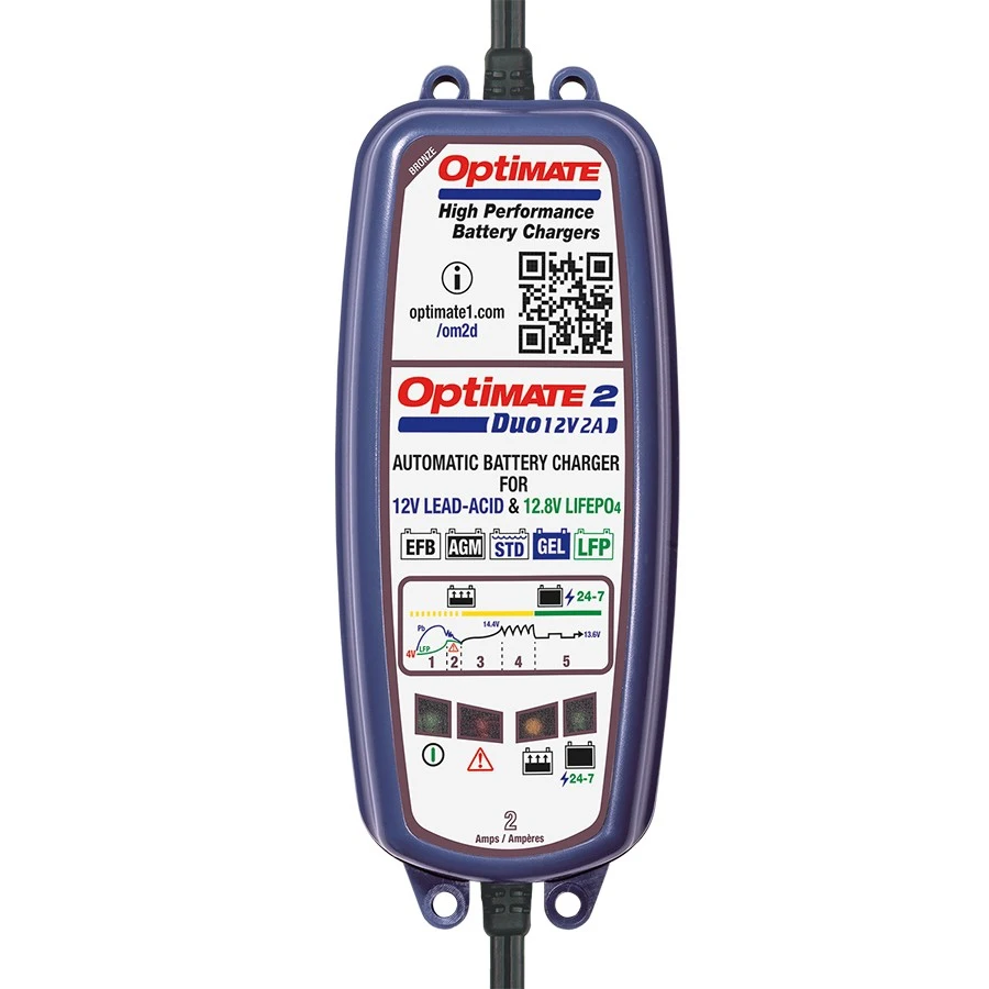 Зарядное устройство OptiMate 2 Duo TM550 |