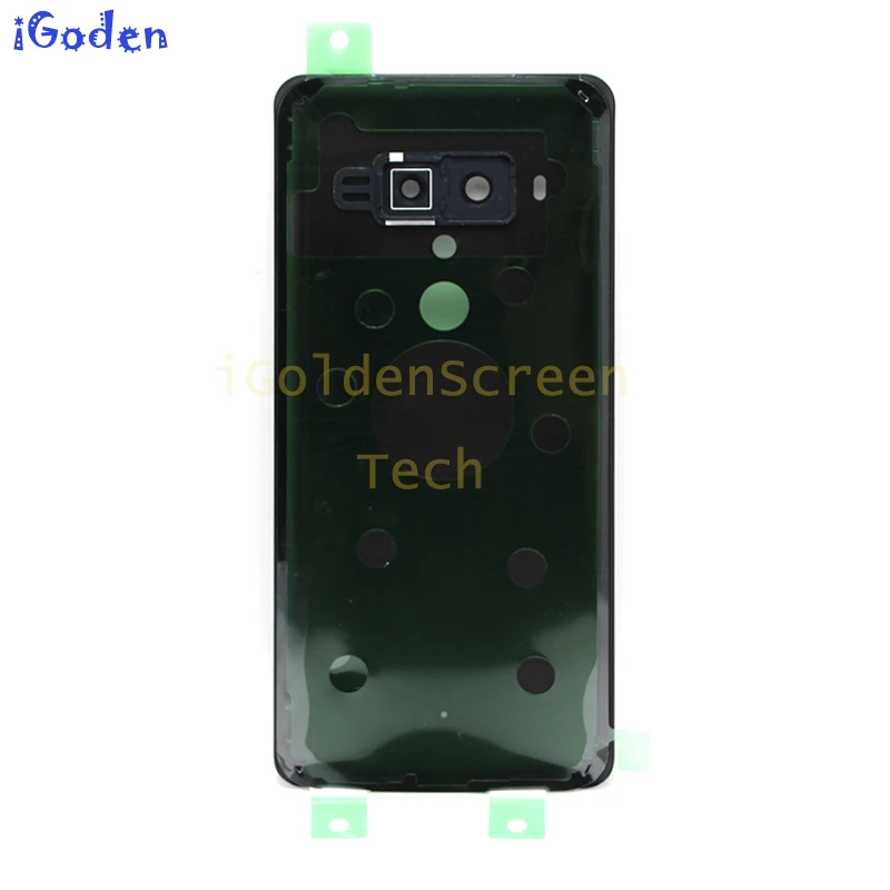 Стеклянная Крышка батарейного отсека для HTC U12 Plus задняя крышка корпуса с