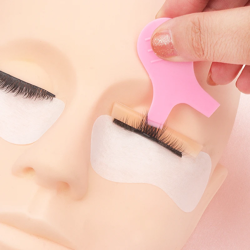 6 Pairs Eyelash Perming Pad Silicone Eyelashes Curler Reusable Lash Lift Shield For Perfect Lasting Lifting | Красота и здоровье