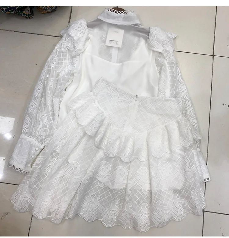 

2 Piece Women Set 2021 Cute Ruffles Long Sleeve White Sheer Blouse Shirt + irregular Mini Skirt Suit set vacation outfits