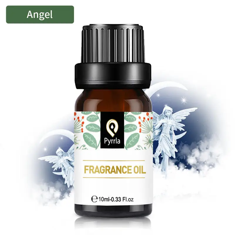 

Pyrrla 10ml Angel Fragrance Oil For Aromatherapy Diffuser Air Freshener Perfume Candles Soap Making Essential Oils Burner