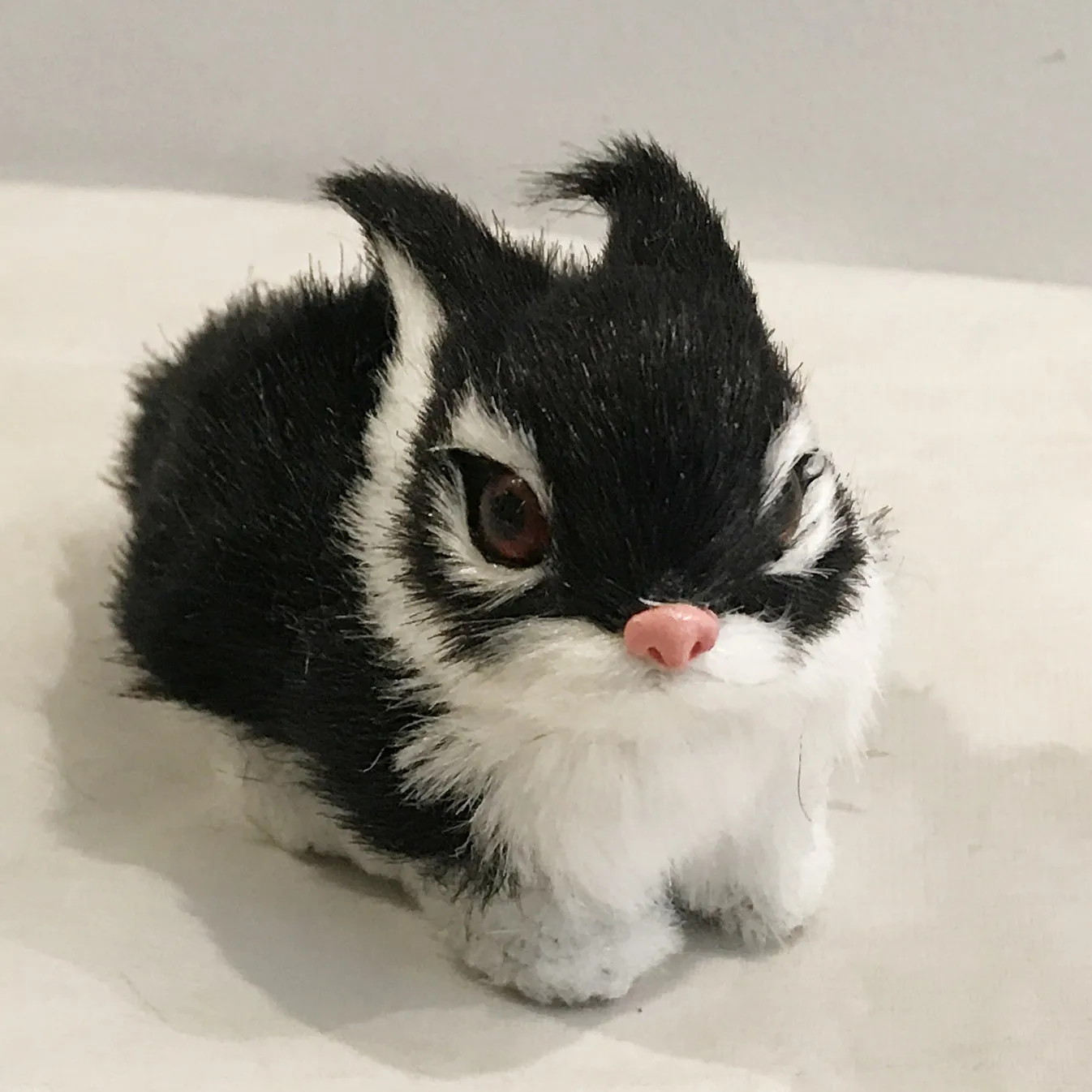 Бесплатная доставка очаровательные искусственные поделки животные кролик