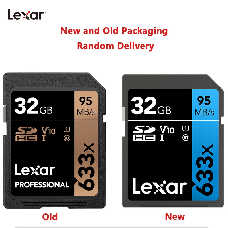 SD карта Lexar 32 ГБ 64 128 256 SDHC SDXC|Карты памяти| |
