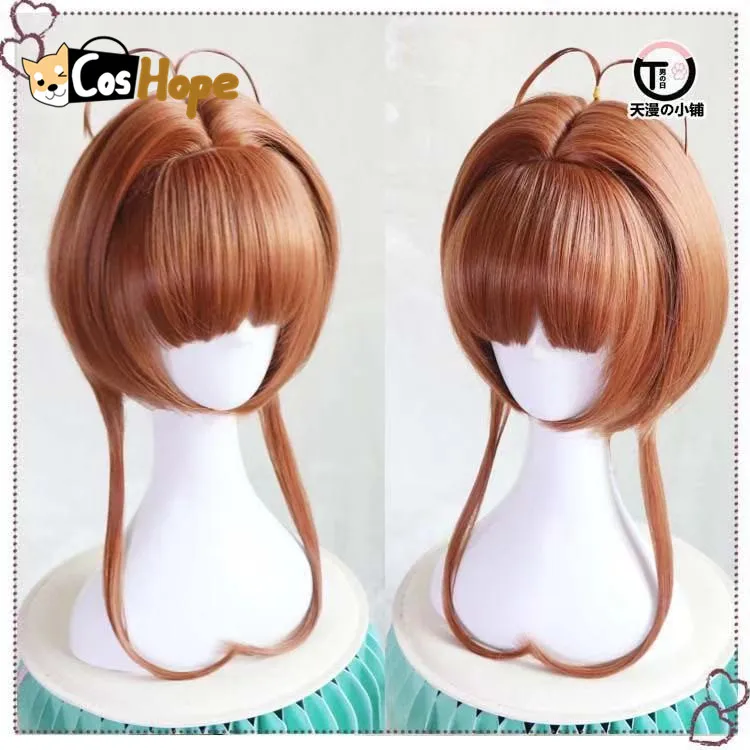 Парик Sakura Card Captor для косплея термостойкие синтетические парики