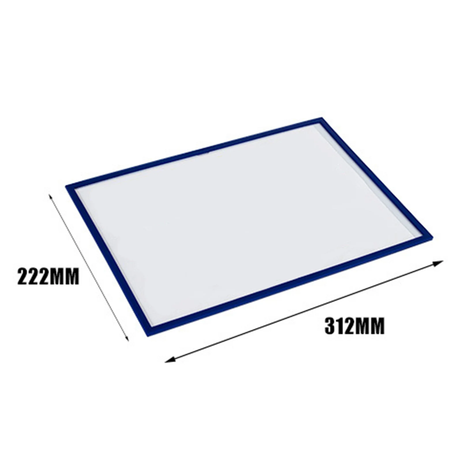 

A4 Hard Rubber Sleeve File Storage Protective Cover Soft-magnetic File Bag Display