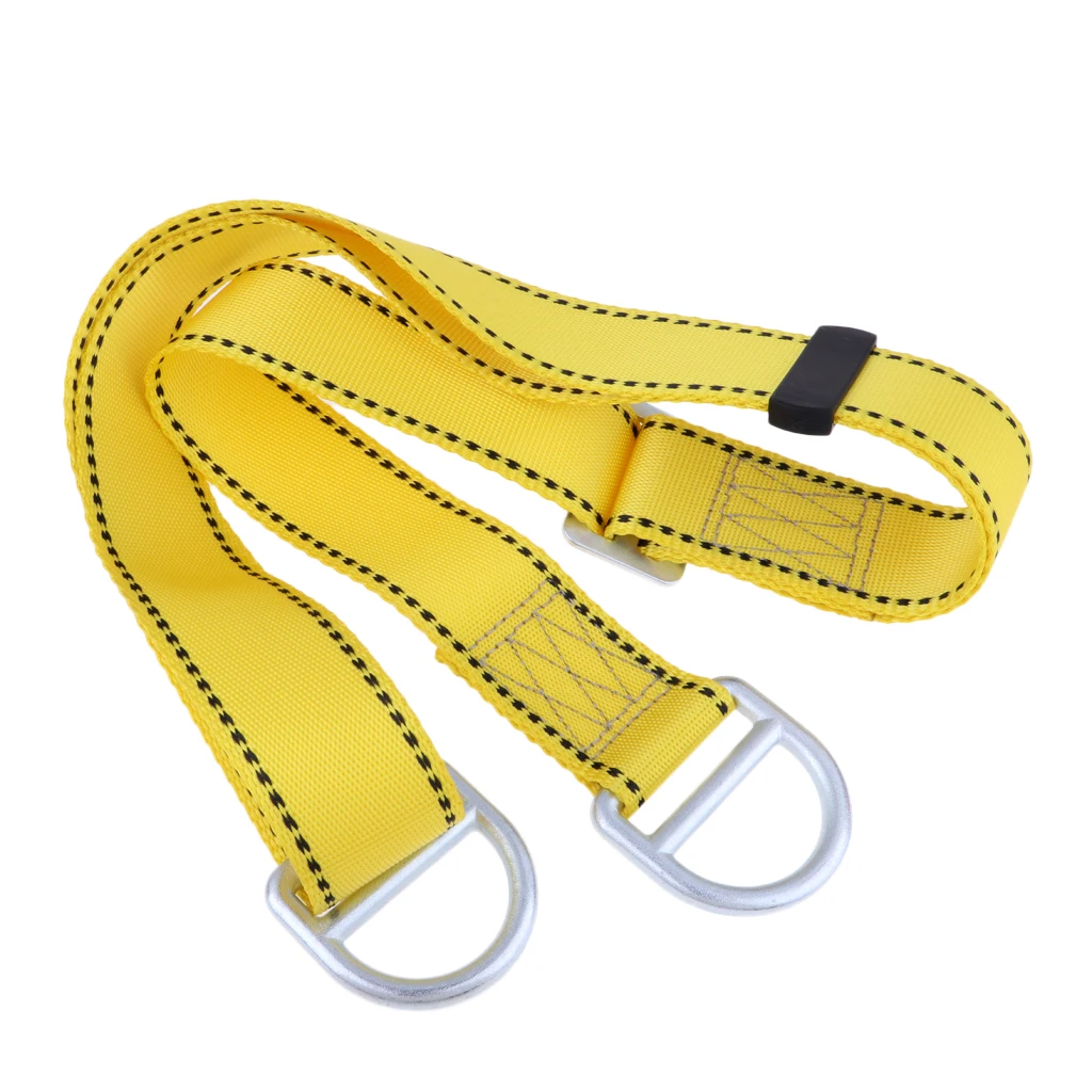 Открытый скалолазание Регулируемый нейлоновая сетка стропа защиты от падения