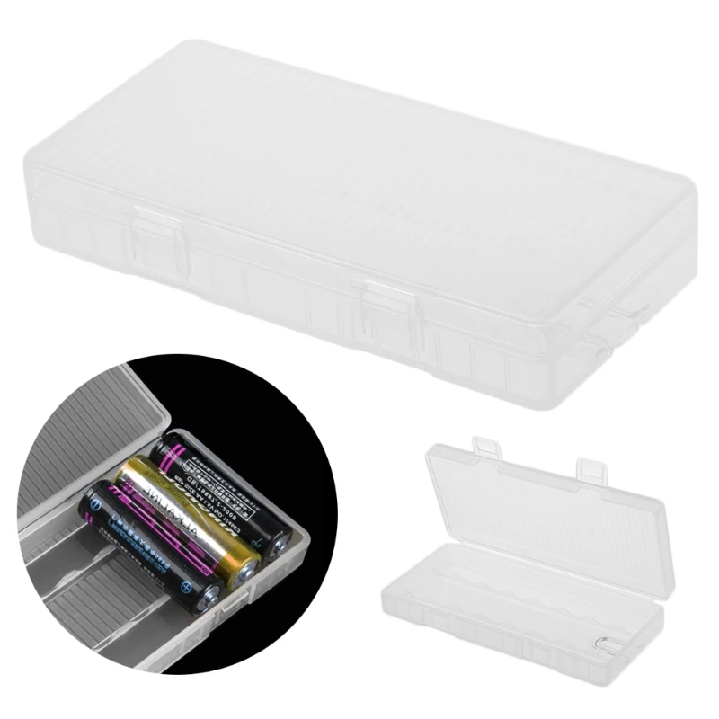 Портативный жесткий пластиковый ящик для хранения батареи держатель Контейнер 8