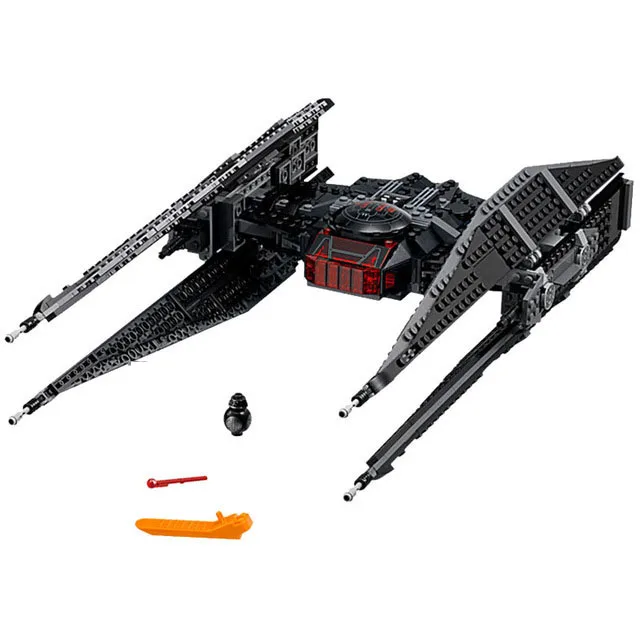 705Pcs Серия Звездные войны фигурка истребителя блок X крыло Истребитель TIE Interceptor первый заказ транспортер игрушка "Звездные войны" Подарочные кубики - Цвет: 705Pcs